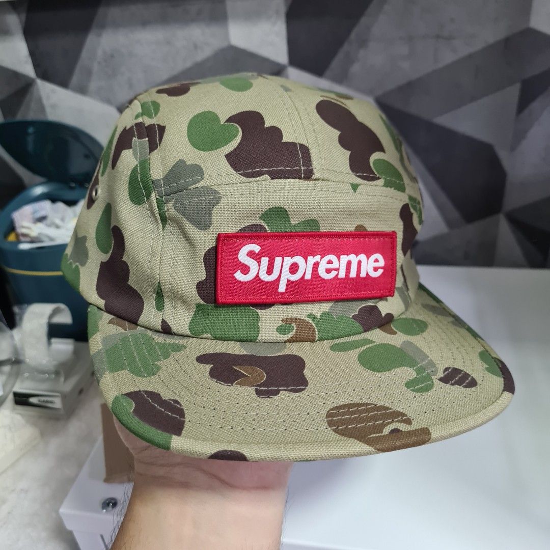 Supreme FW09 Duck Camo Camp Cap