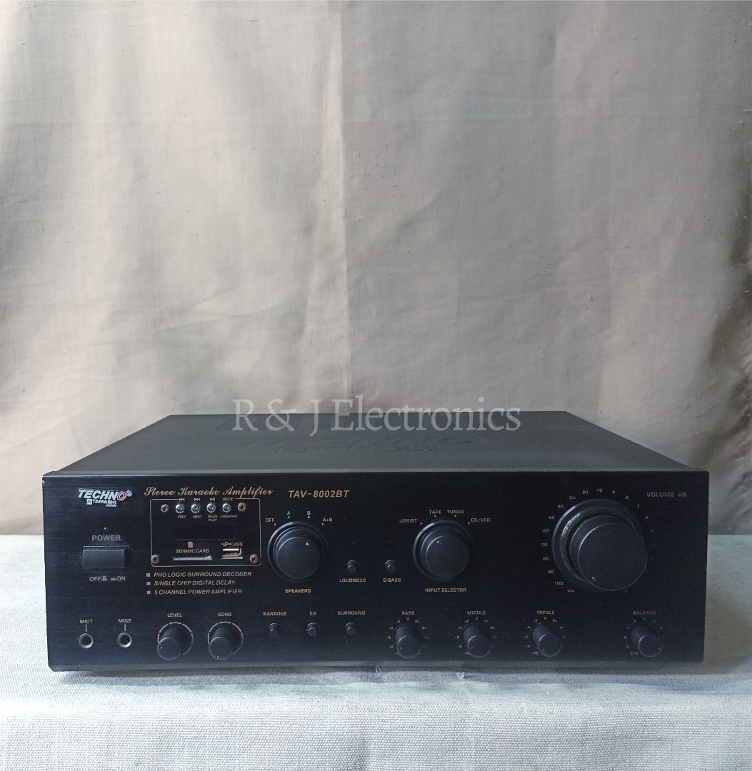 Techno tamashi 8002bt amplifier (600 watts per channel) on Carousell