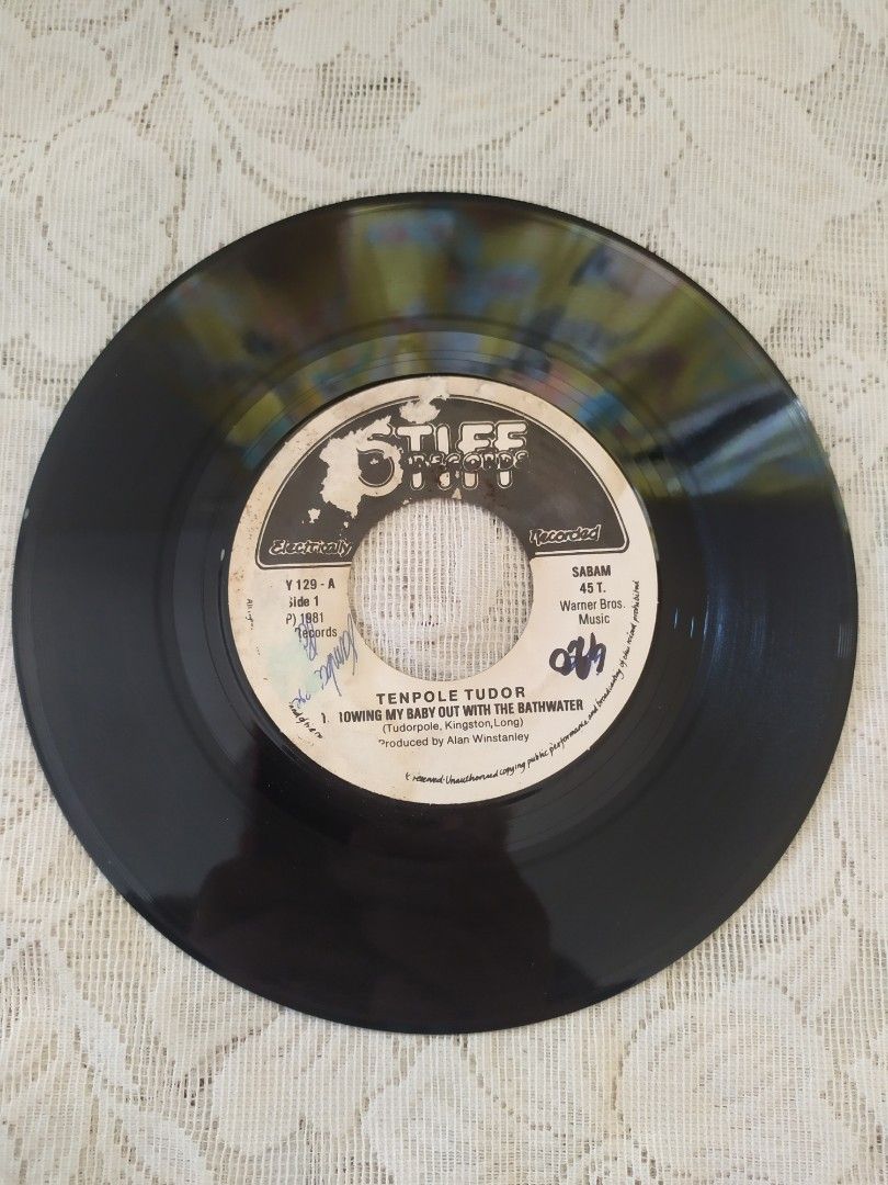 Tenpole Tudor Throwing My Baby Out With The Bathwater (7" single