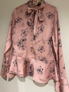 The Executive Floral Blouse
