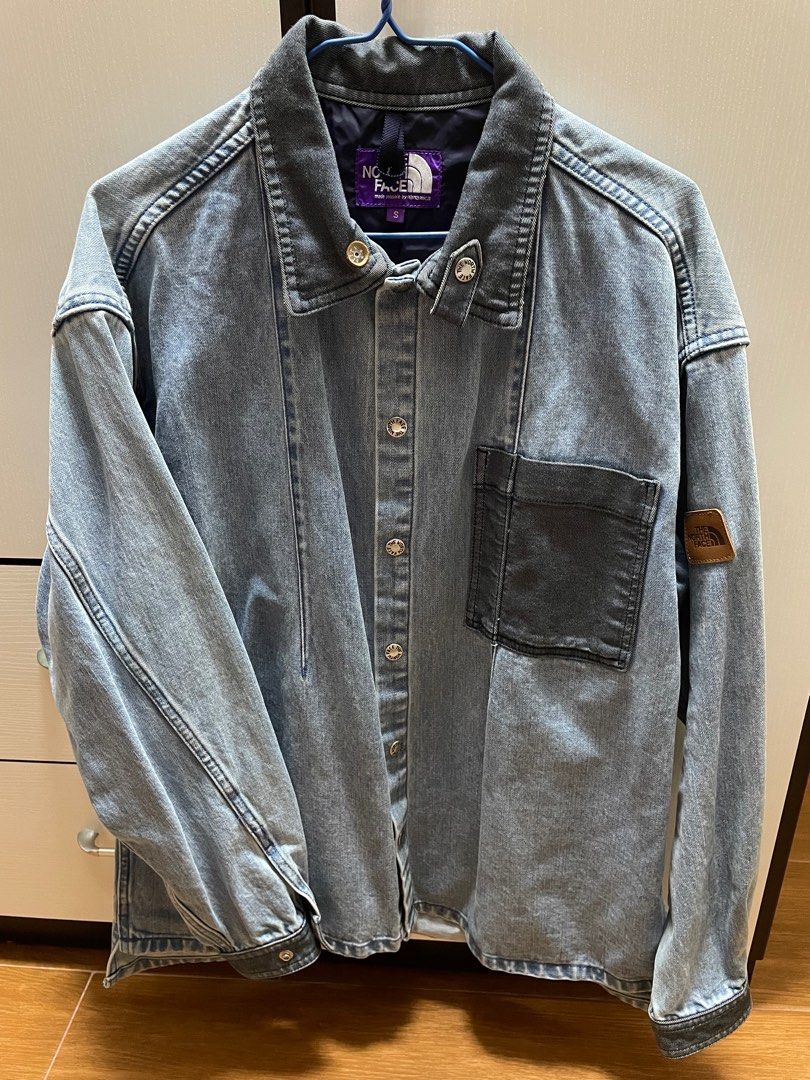 The North Face Purple Label Broken Twill Denim Shirt Jacket, 男裝