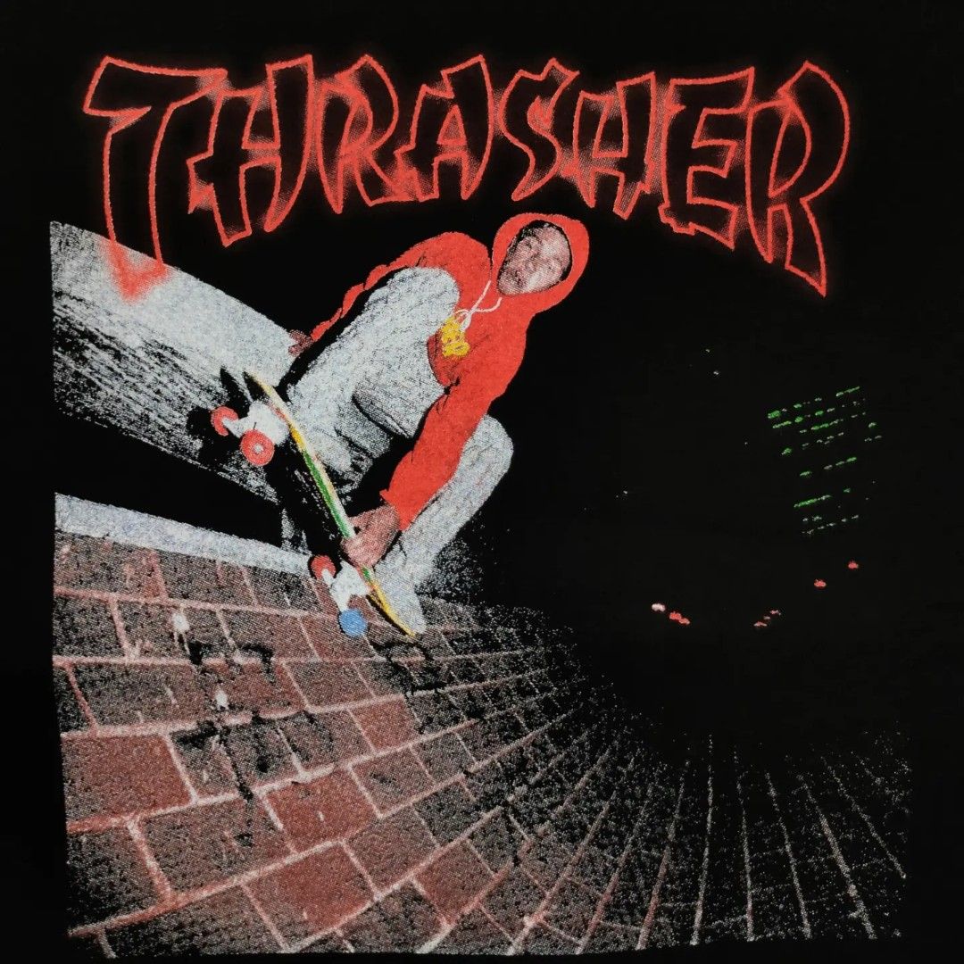 Chinese hot sale thrasher shirt