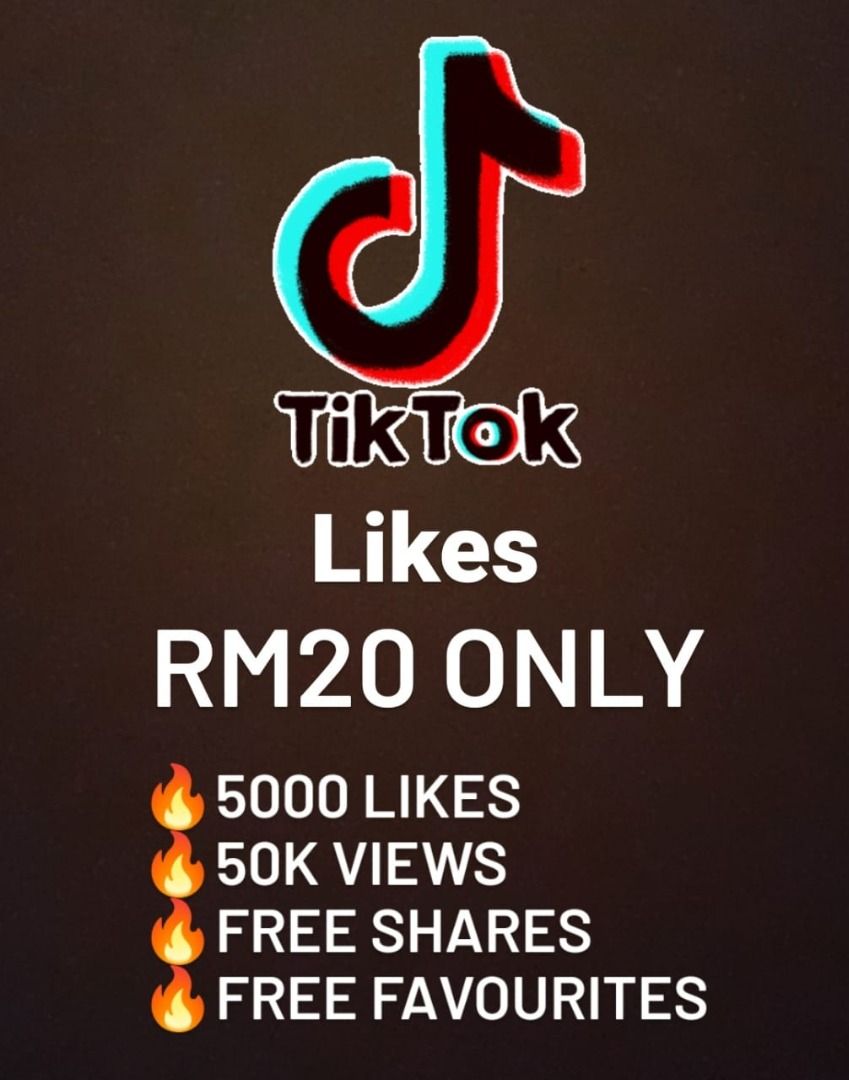 Tiktok Followers, TikTok Views, TikTok Like