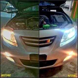 Toyota LED Headlight / Foglight replacement