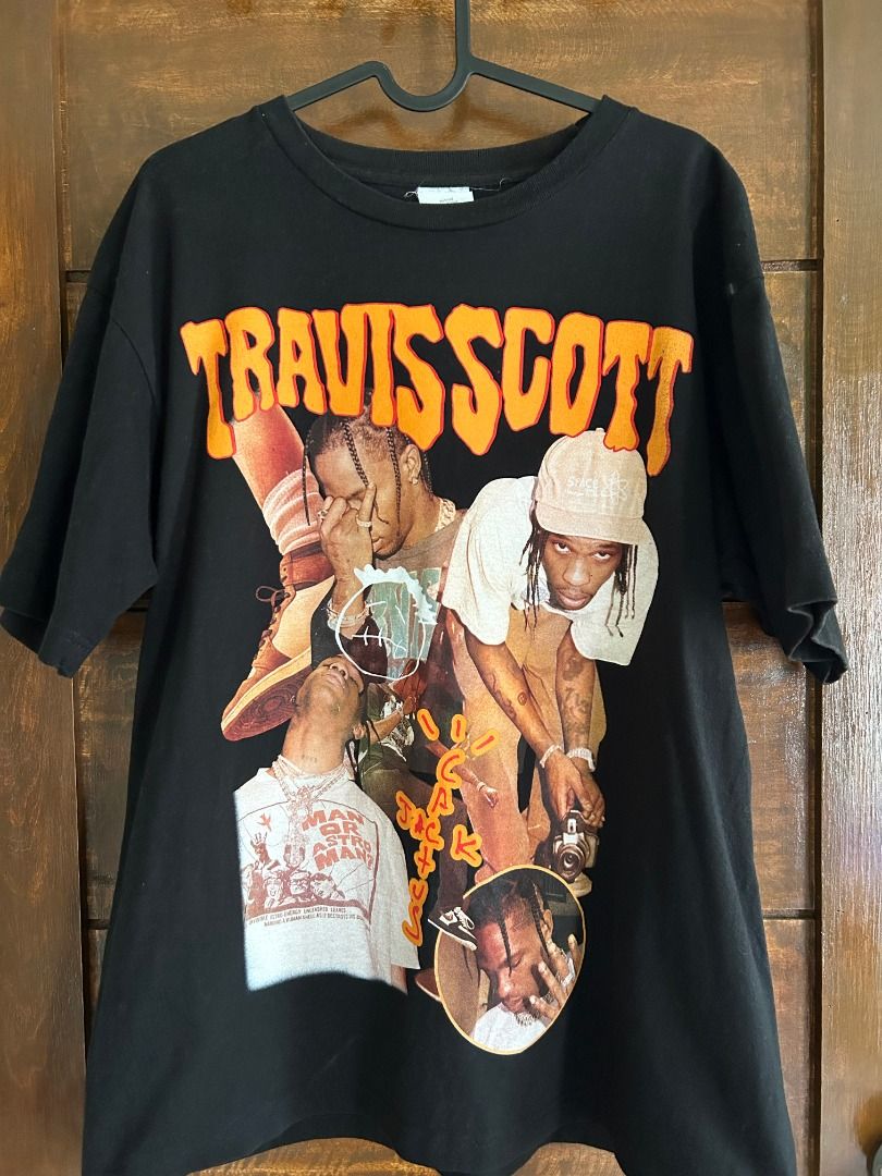 Travis scott oversized sales shirt