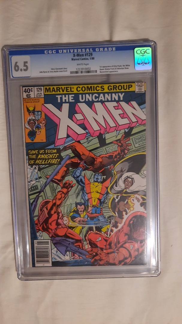 Uncanny X Men 129 Cgc 6 5 Hobbies Toys Books Magazines Comics