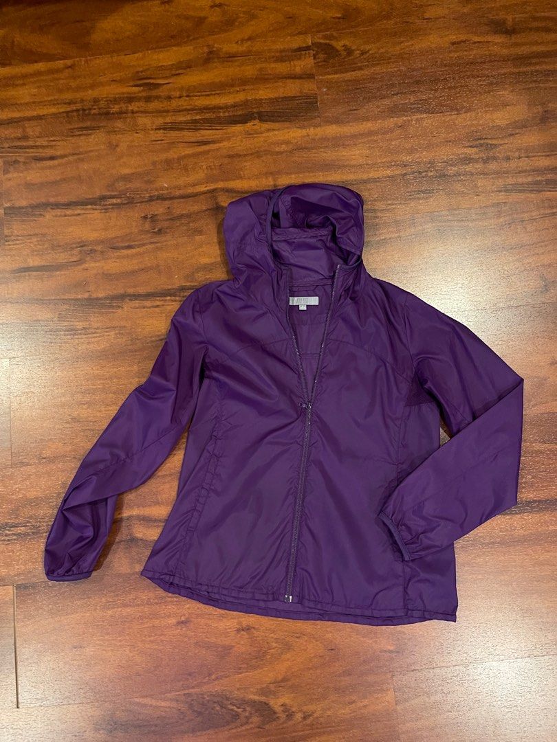 Windbreaker cheap jacket purple