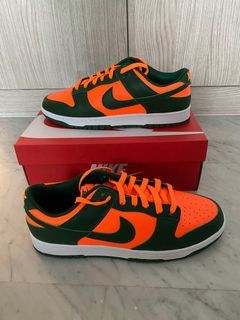 US 12 Dunk Low Miami Hurricane