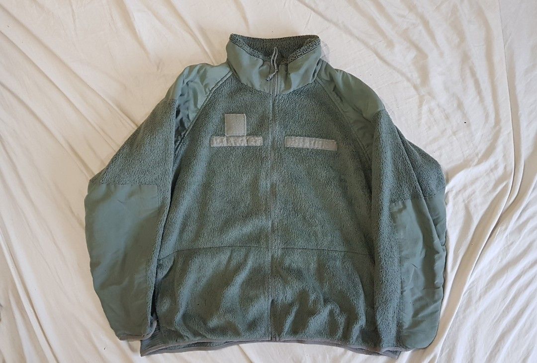 US Army Fleece Jacket DLATS, Men's Fashion, Coats, Jackets and ...