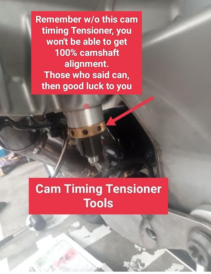 Valve Clearance and Camshaft Alignment for BMW R1200GS, R1200GSA