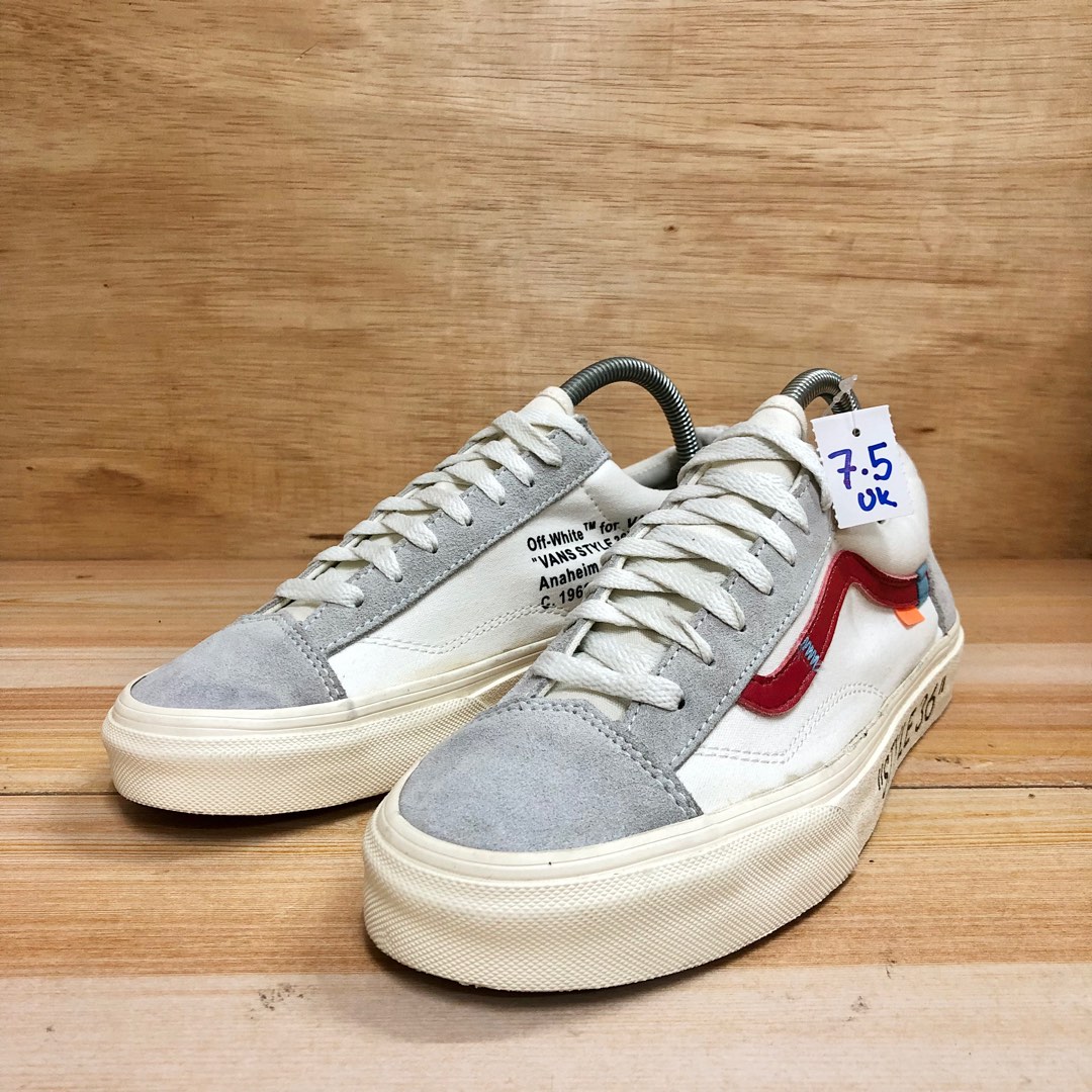 Off white vans esque 2025