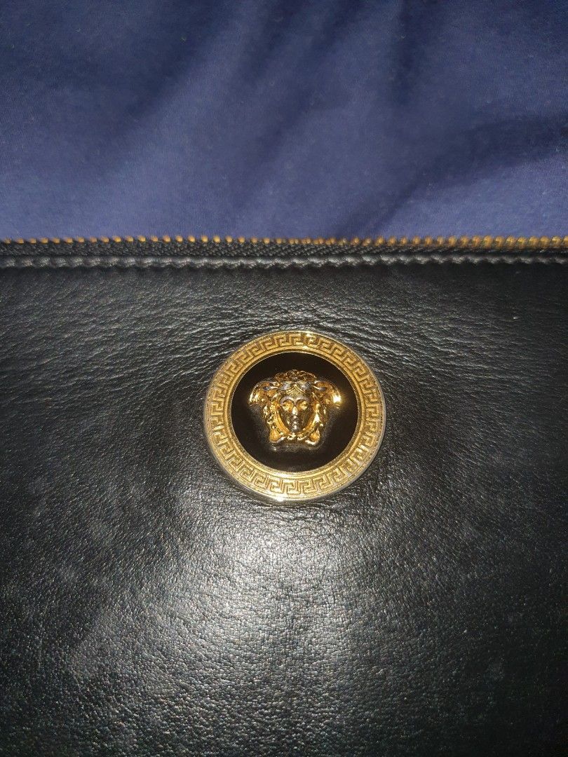 VERSACE MEDUSA HEAD CLUTCH Men s Fashion Bags Belt bags Clutches and Pouches on Carousell