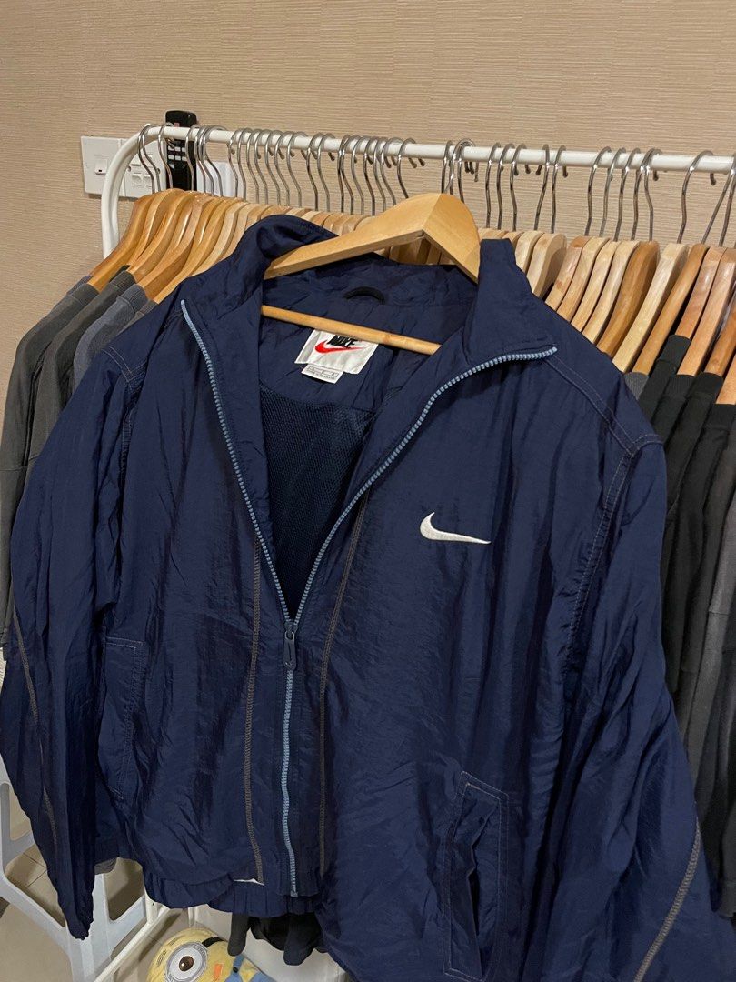 Navy nike windbreaker outlet