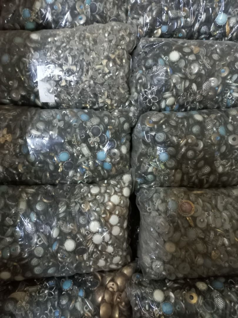 Vintage Buttons (Category: Craft Supplies & Tools) located in Quezon City. Submitted by CraftsItemsCleanUpSale (Listing ID 1188865831, Image 2). Description: Vintage Buttons Php 75 per pack (100pcs) Kindly Note: Crafts Items Clean Up Sale Please chat with me for any questions or for more photos. Items are sold as is..