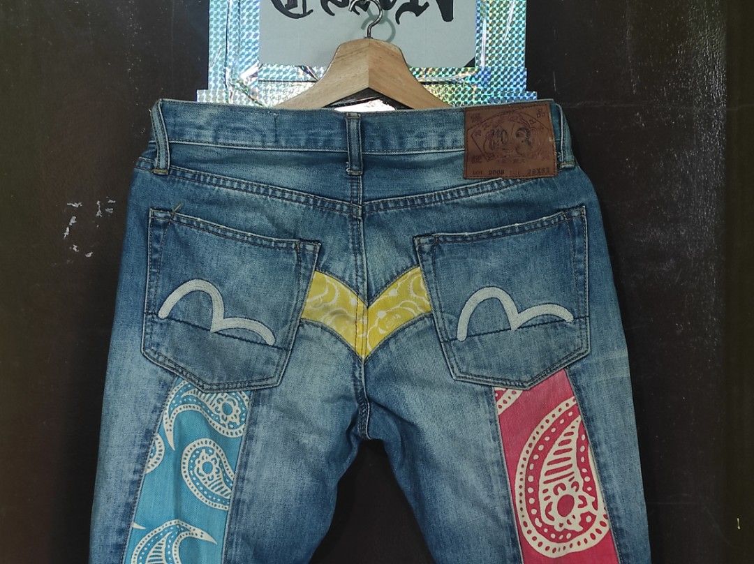 Vintage evisu jeans clearance
