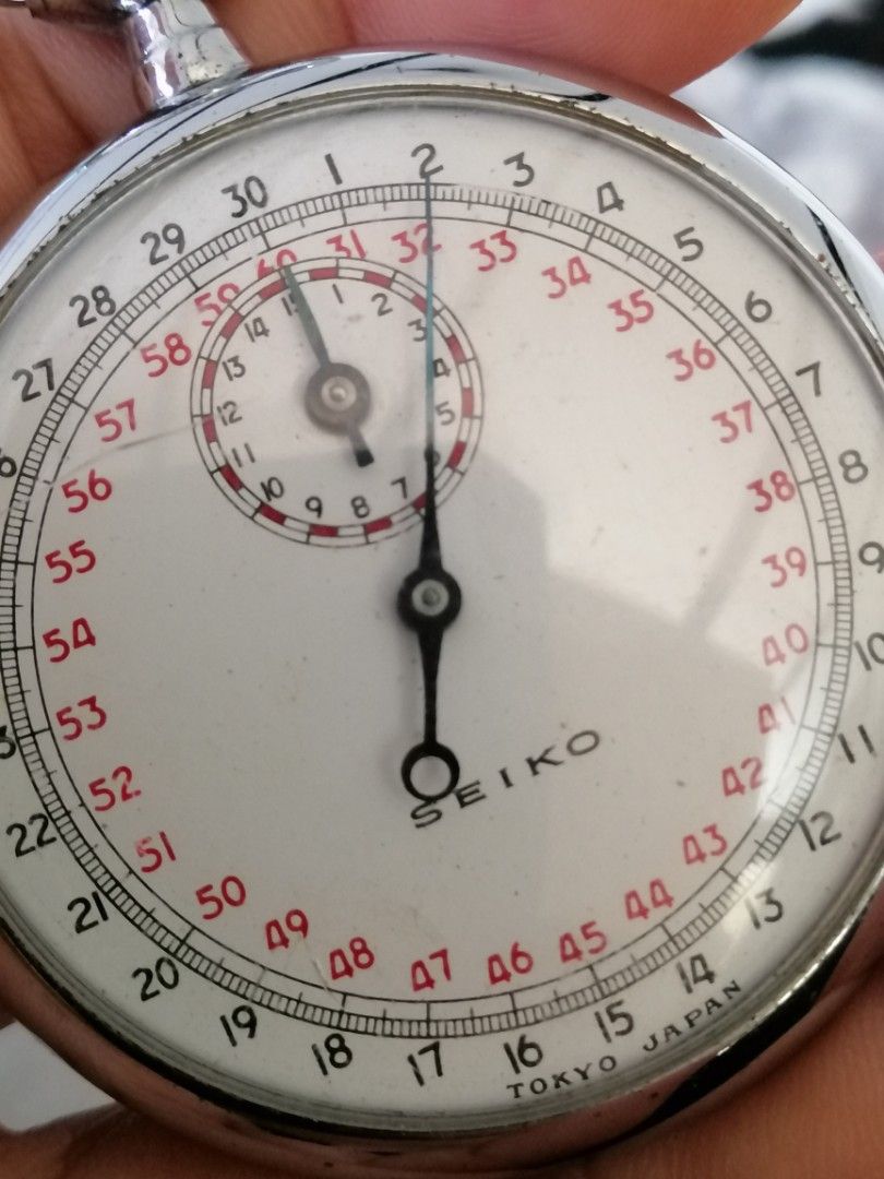Seiko stopwatch on sale vintage