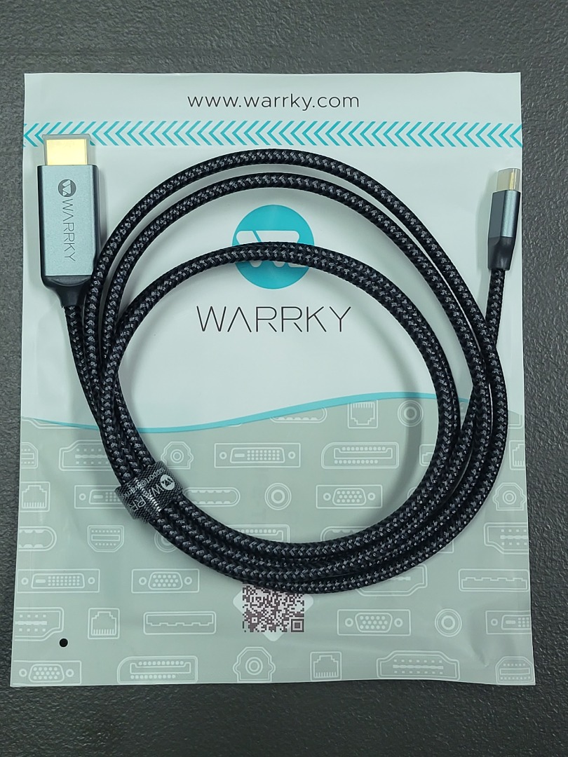 Warrky DEX Cable USBC to HDMI Cable BRAND NEW, Computers & Tech, Parts