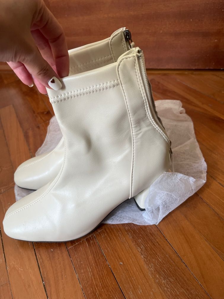 white women's boots sale