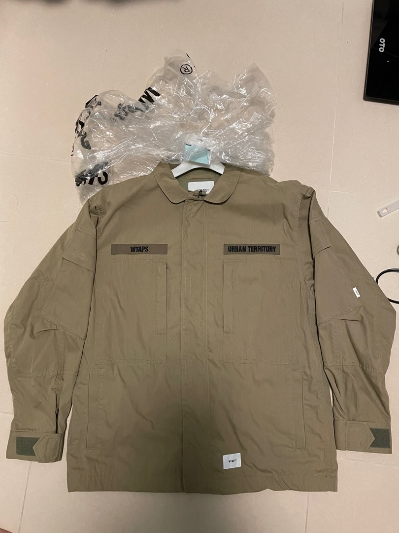 Wtaps 21ss D90 jacket olive size M, 男裝, 外套及戶外衣服- Carousell