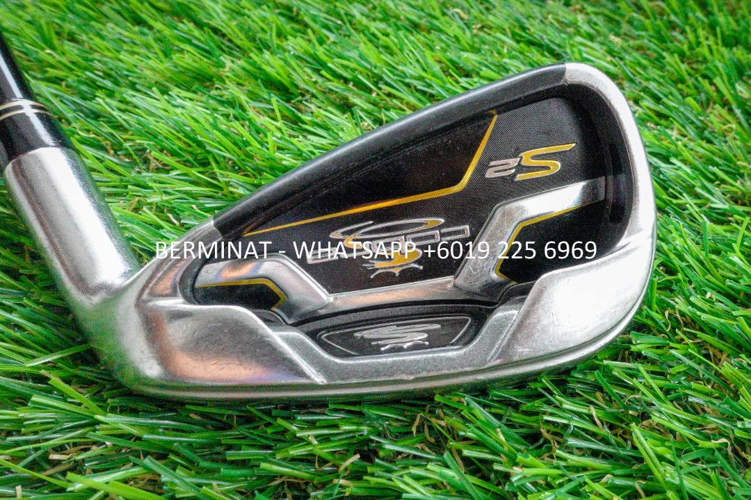 WTS - USED COBRA S2 IRONS SET (5-G IRONS - 7PCS) GRAPHITE SHAFT, Sports