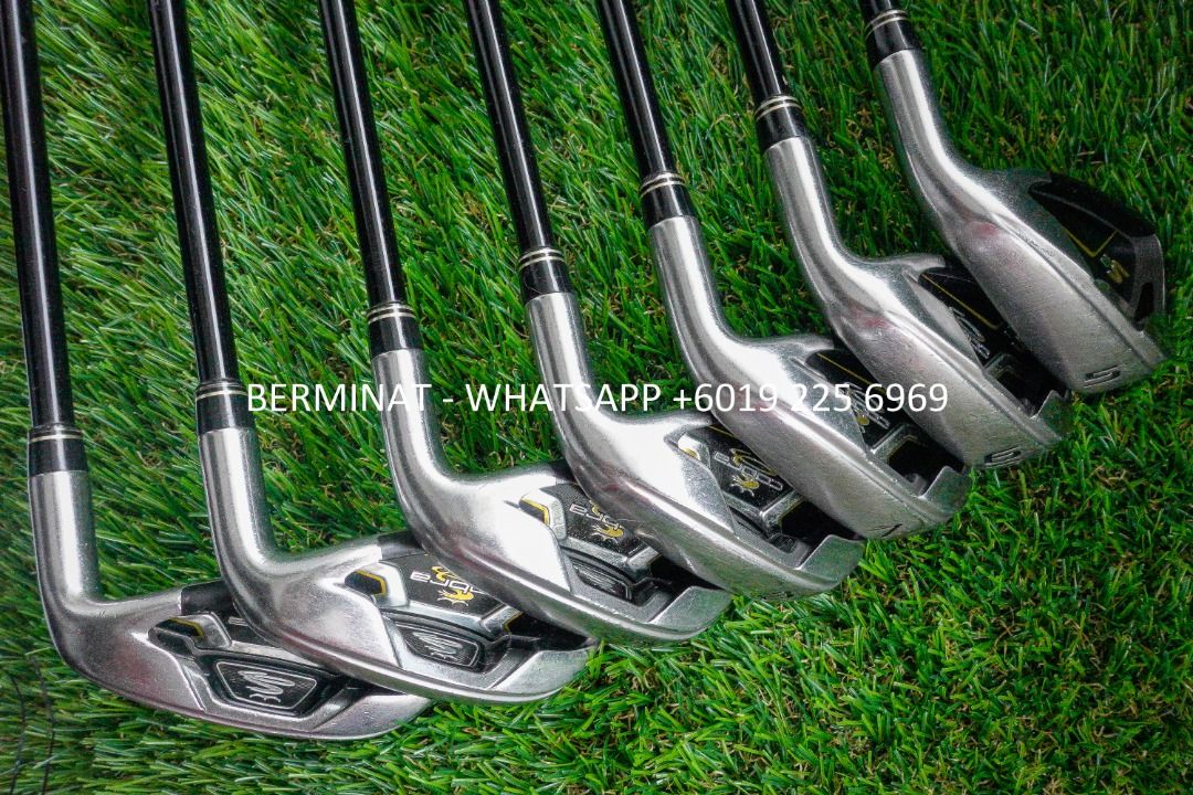 WTS - USED COBRA S2 IRONS SET (5-G IRONS - 7PCS) GRAPHITE SHAFT, Sports