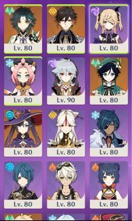 WTS AR55 ASIA Genshin Impact Account >_<