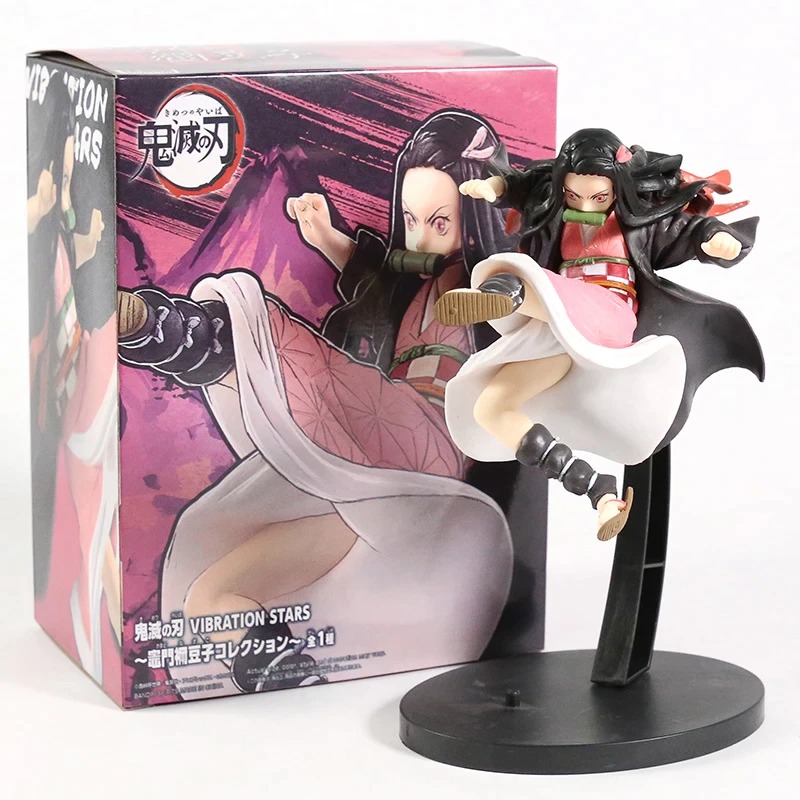 Boneco Demon Slayer Kimetsu no Yaiba Nezuko Kamado Oni Vibration Stars  Bandai Banpresto