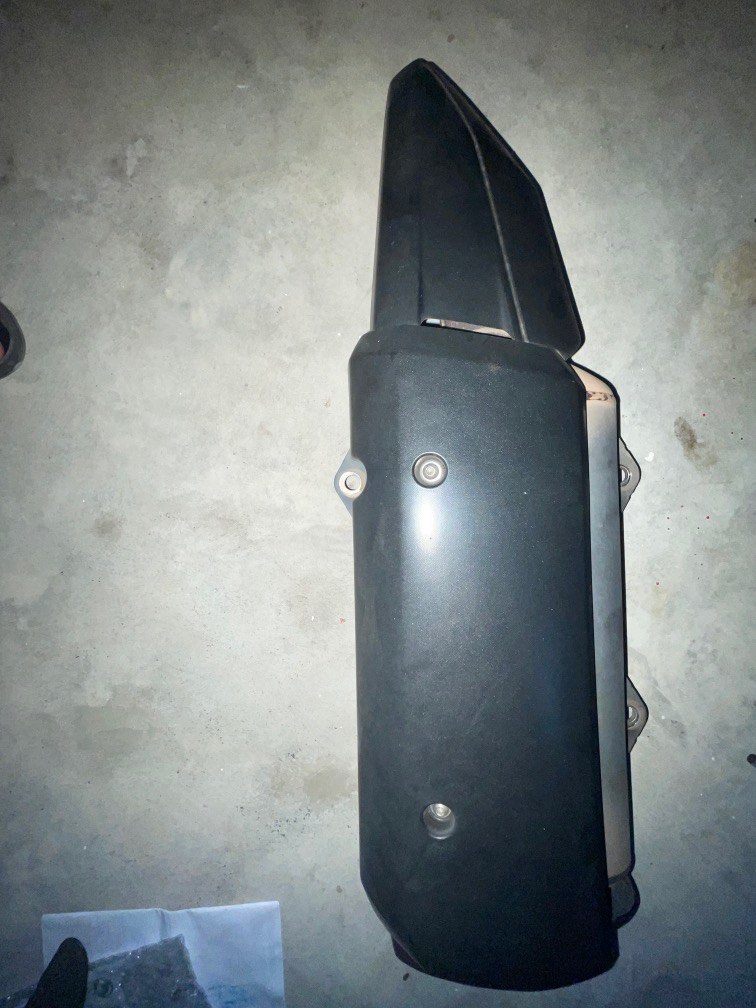 Xmax exhaust, Motorcycles, Motorcycle Accessories on Carousell