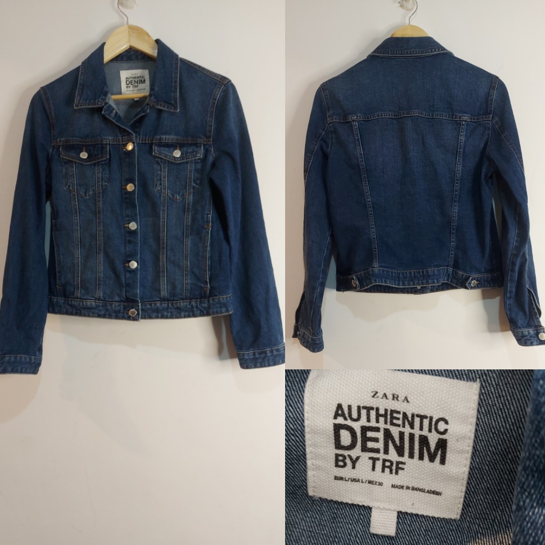 Zara Denim Jacket, Women's Fashion, Coats, Jackets and Outerwear on