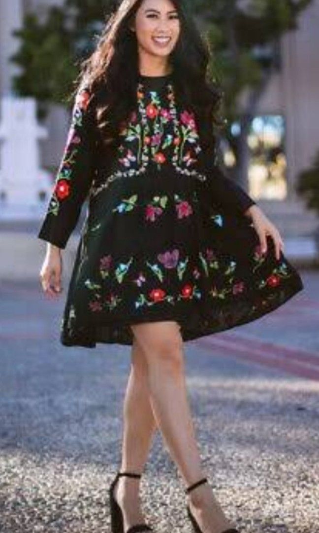Zara Embroidered Floral Dress, Women's Fashion, Dresses & Sets, Dresses on Carousell Zara Embroidered Floral Dress, Women's Fashion, Dresses & Sets, Dresses on Carousell