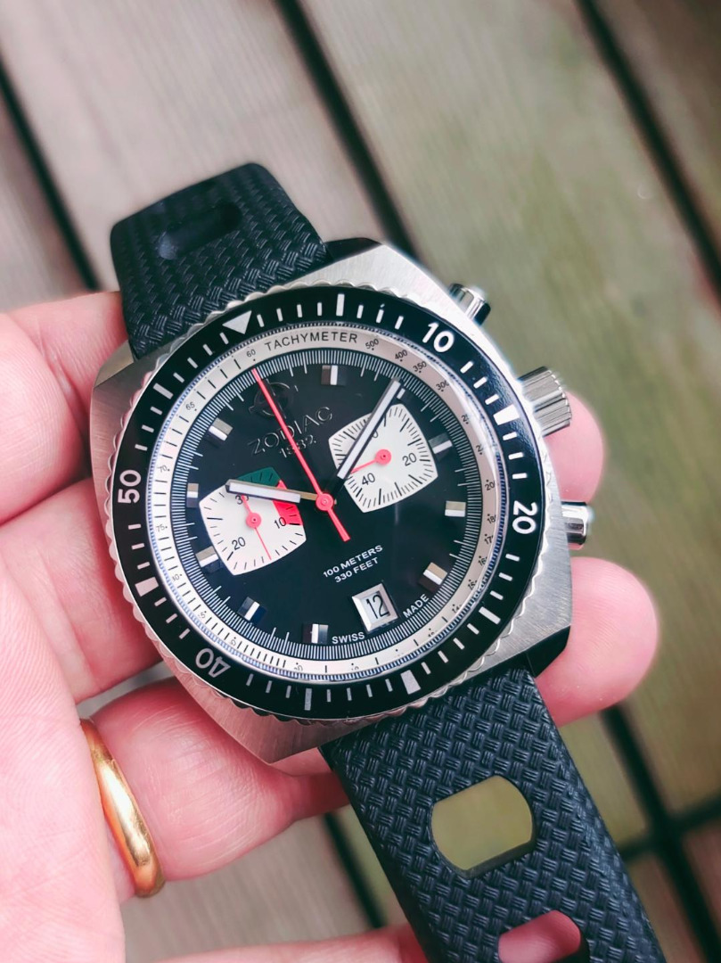 Zodiac sea dragon on sale chronograph limited edition