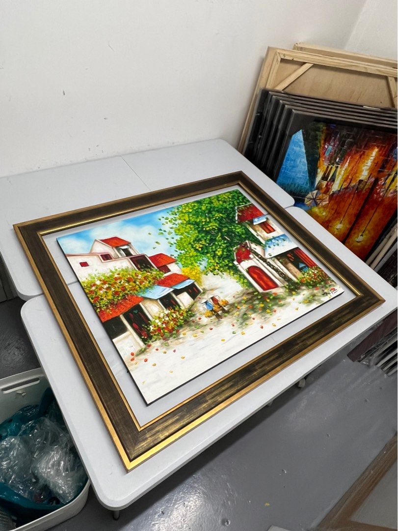 101x84 cm Fine Art Viet Landscape Collection (included framers costs