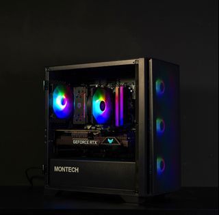 12.12 PROMO 4060 TI + Ryzen 5 7600 gaming pc custom pc cpu rtx Rx gtx valorant fifa Roblox Razer Logitech racing simulator gaming desktop itx mini pc monitor gaming computer amd intel