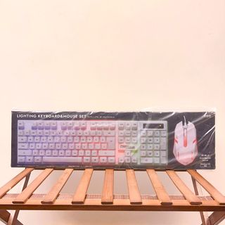 🇯🇵日本空運直送✈️日版現貨 電競發光鍵盤滑鼠套裝 Lighting Keyboard Mouse Set64159912997377110