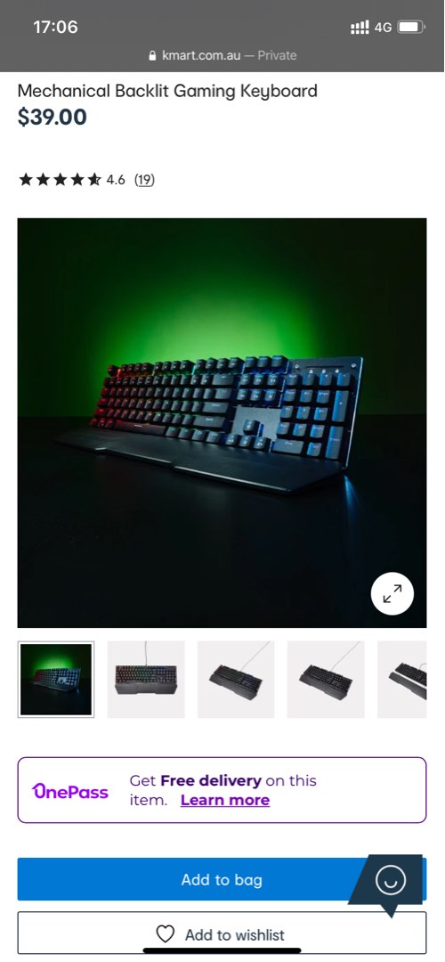 kmart mechanical keyboard