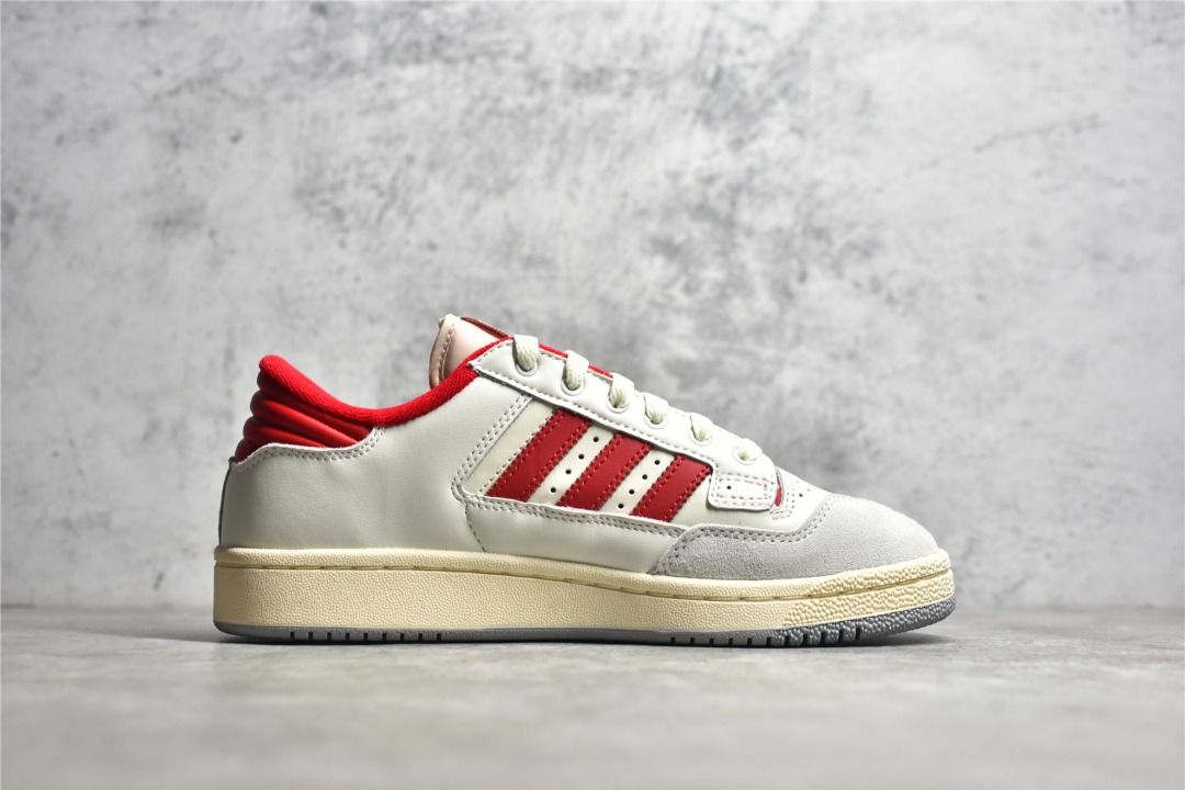 Adidas Forum 84 low Beige red shoes