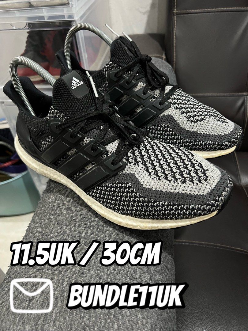 Ultra boost 2.0 black deals reflective