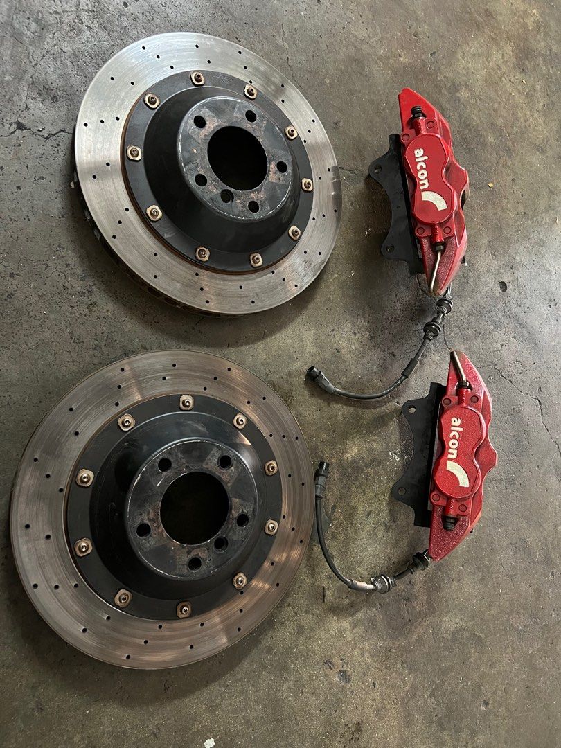 Alcon 4pot brake kit CAR9800 Full original Alcon brake kit 4pot