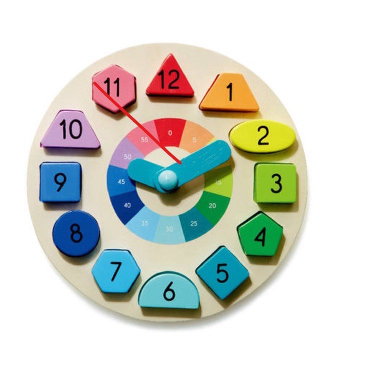 ANKO Wooden Clock And Puzzle, Hobbies & Toys, Toys & Games on Carousell