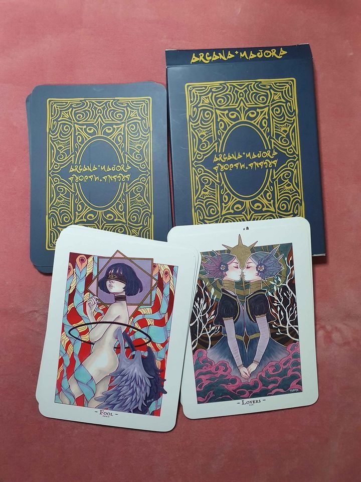 Arcana Majora Tarot Deck (majors only) by Yuelyk, Hobbies & Toys, Toys