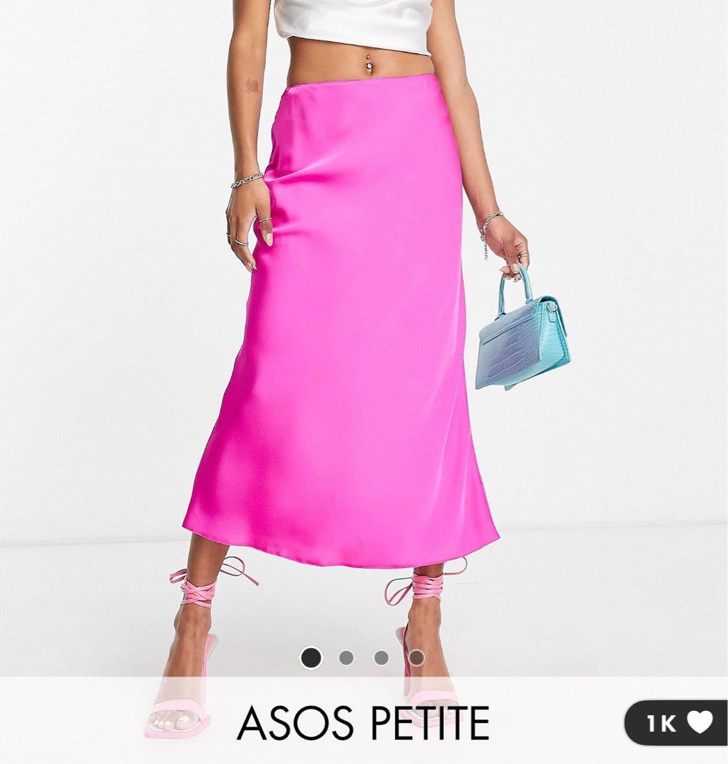 Asos uk cheap petite midi skirt