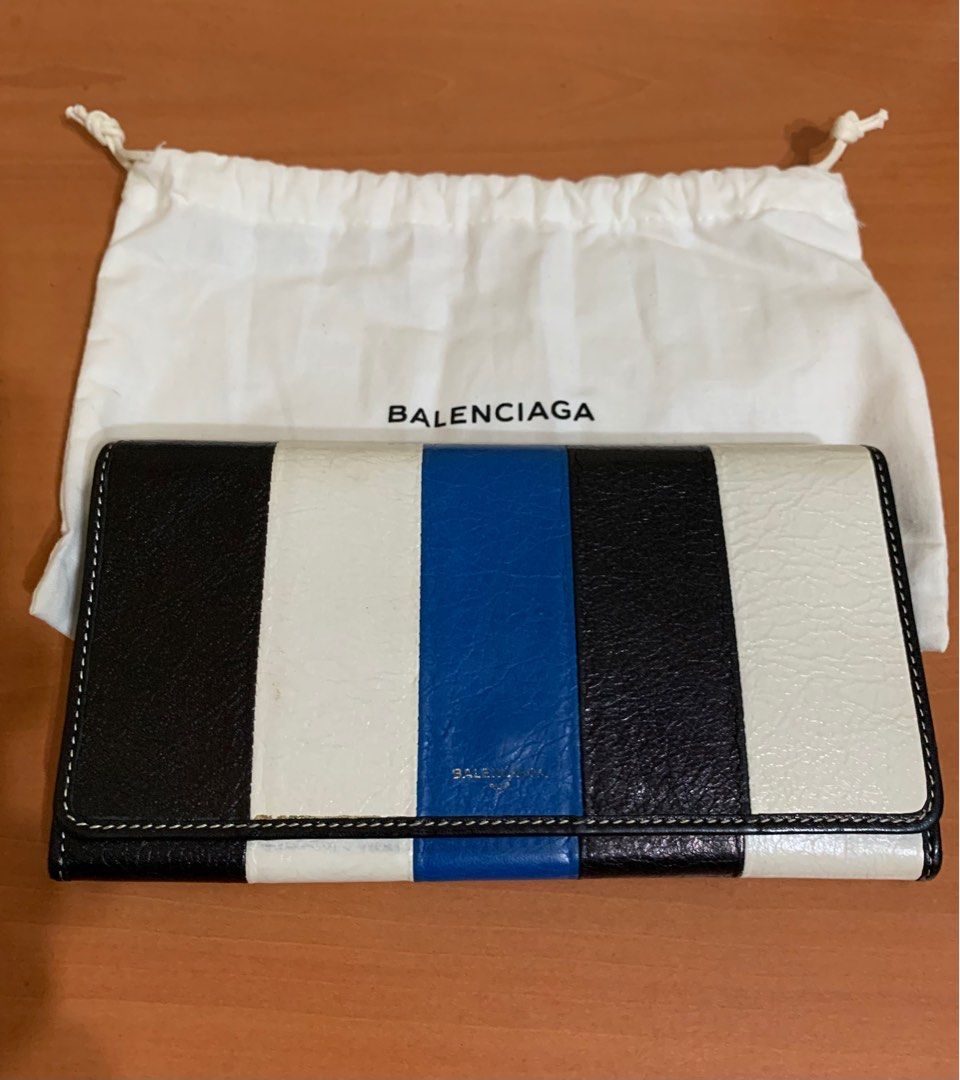 balenciaga flap wallet