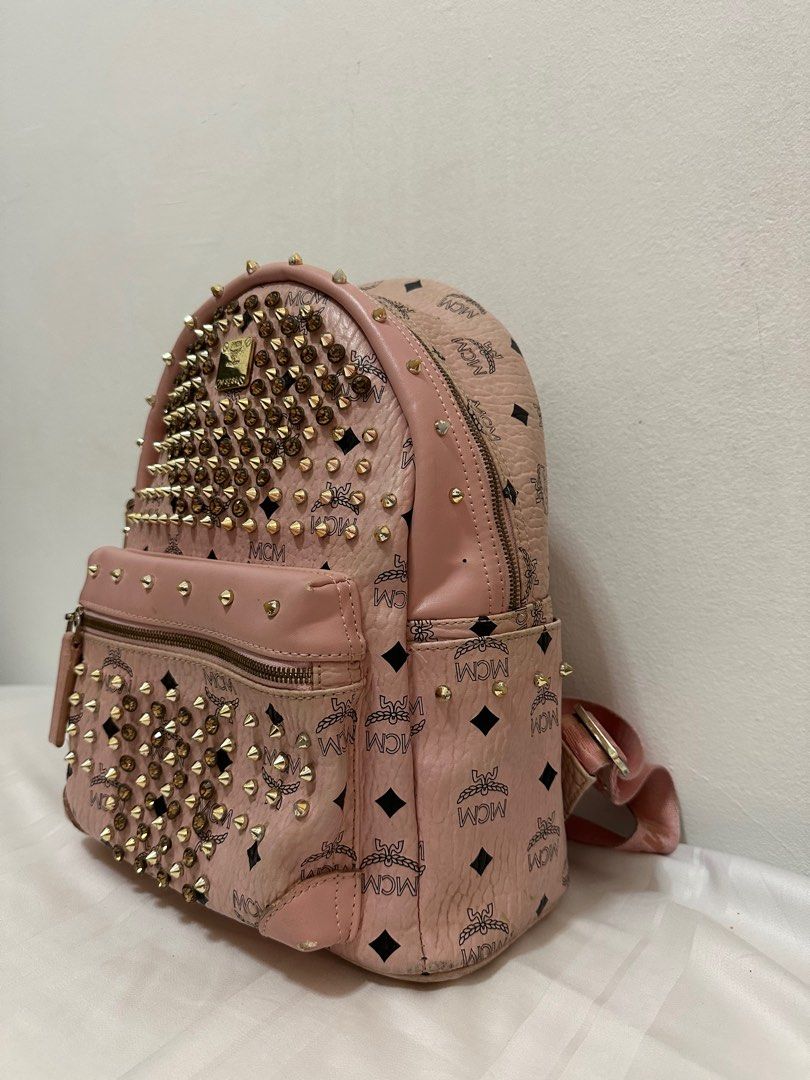 Authentic MCM Backpack, Women's Fashion, Bags & Wallets, Backpacks on