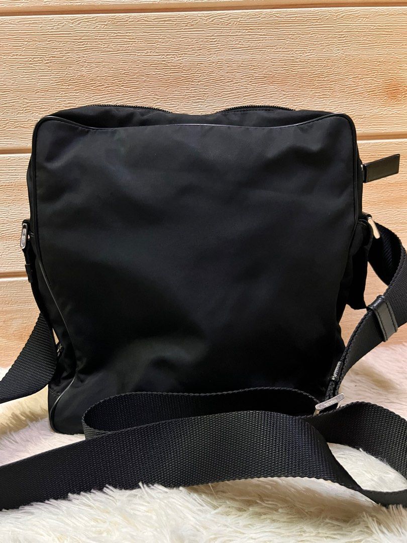 Authentic Prada Messenger Bag, Luxury, Bags & Wallets on Carousell
