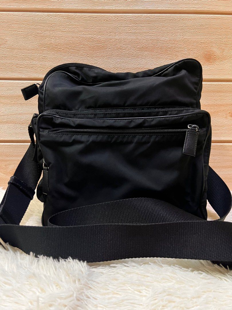 Authentic Prada Messenger Bag, Luxury, Bags & Wallets on Carousell