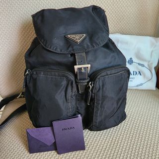 90% Off - Authentic Prada Small Lightweight Travel Backpack Nylon Tessuto