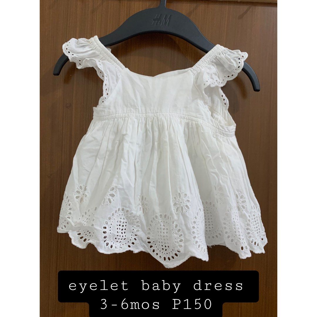 Baby gap eyelet top dress