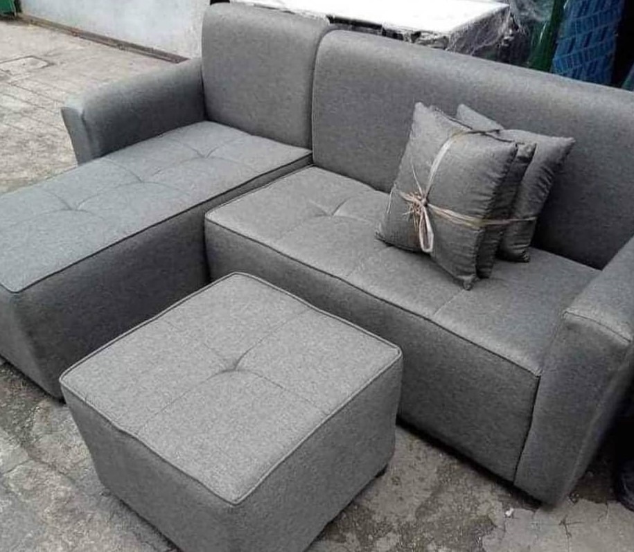 beds double deck L SHAPE SOFA SET stock 441, Furniture & Home Living