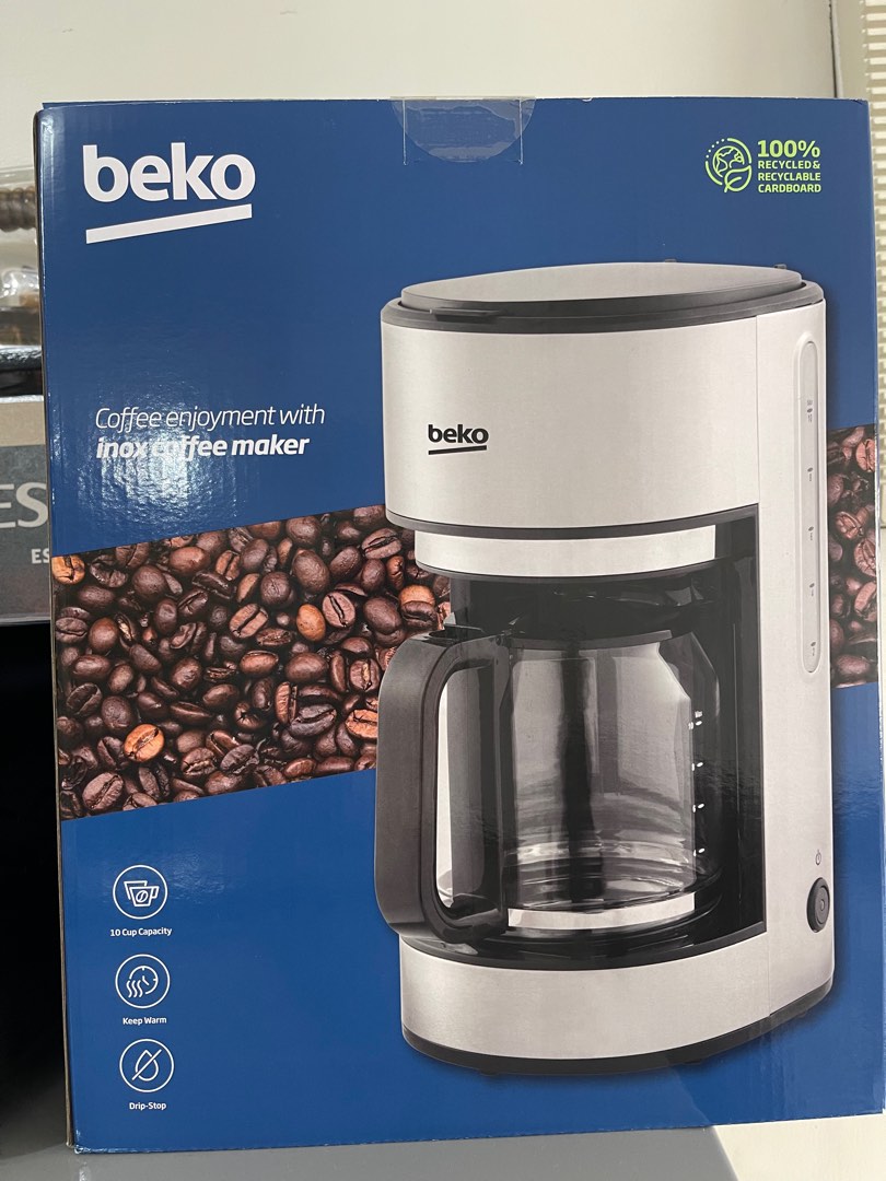 BEKO coffee Maker 10 CUPS Big, TV & Home Appliances, Kitchen Appliances