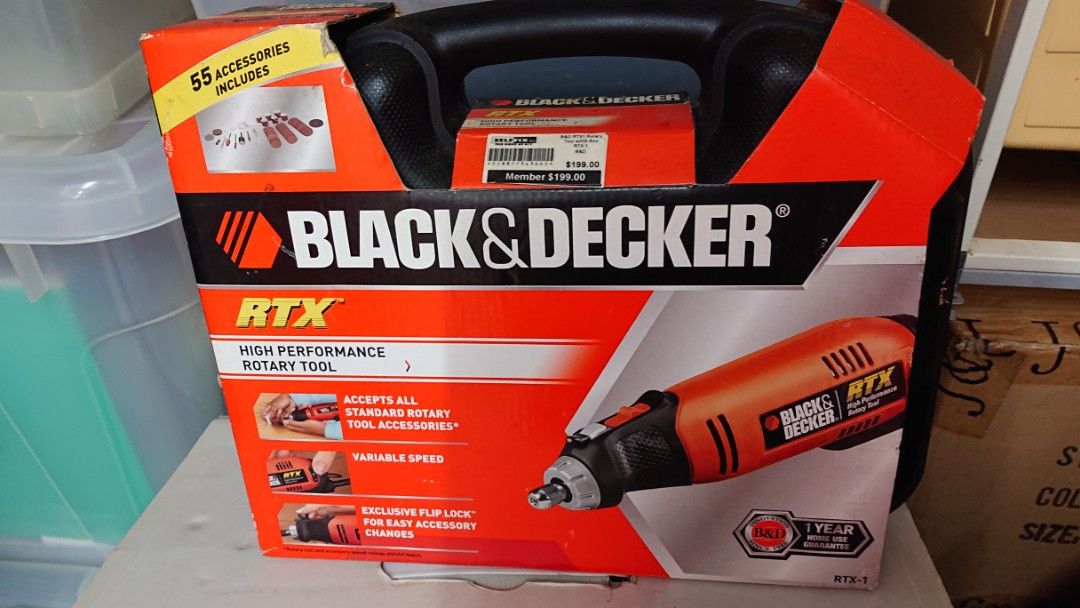 Black and Decker Rotary Tool, Hobbies & Toys, Stationery & Craft, Craft